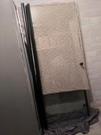 Glazen douchewand met zwarte omlijsting, Huis en Inrichting, Badkamer | Complete badkamers, Ophalen of Verzenden, Gebruikt, Met douche