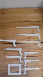 Diverse Plankdragers - Gebruikt - Wit - IJzer prijs per stuk, Ophalen of Verzenden, Gebruikt, IJzer, Overige typen