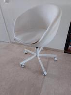 Leuke witte bureaustoel, Huis en Inrichting, Ophalen, Gebruikt, Wit, Bureaustoel