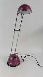 Vintage tafellamp, bureaulamp antennes, halogeen. Rood. 3A6, Tweedehands verkoop, Tweedehands verkoop, Gebruikt, Ophalen of Verzenden