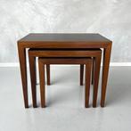 Bovenkamp bijzettafels Severin Hansen Deens mimiset tafels, 55 tot 75 cm, Gebruikt, Rechthoekig, 45 tot 60 cm