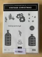 Stampin'UP! Vintage Christmas, Hobby en Vrije tijd, Stempelen, Ophalen of Verzenden, Zo goed als nieuw, Clearstamp