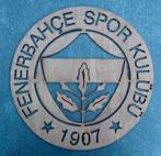 Fenerbahçe logo van hout – 38 cm – Palissanderkleur, Ophalen of Verzenden, Nieuw, Buitenlandse clubs, Overige typen