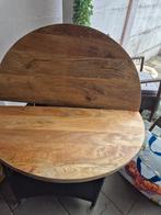 mangohout  eettafel, Huis en Inrichting, Tafels | Eettafels, Ophalen, 100 tot 150 cm, Koloniaal, Rond