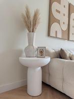 bijzettafel micro beton creme, Huis en Inrichting, Woonaccessoires | Zuilen en Pilaren, Ophalen, Nieuw