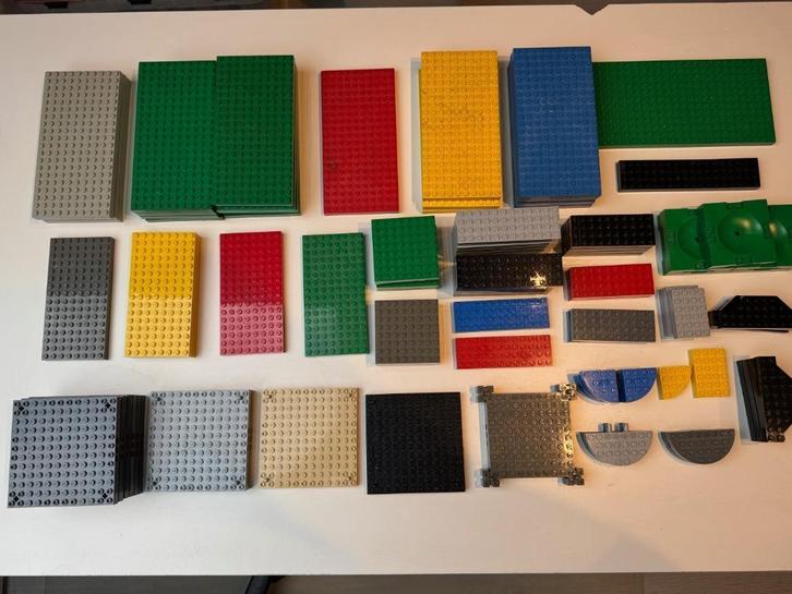 Lego restanten grondplaten, Kinderen en Baby's, Speelgoed | Duplo en Lego, Zo goed als nieuw, Lego, Losse stenen, Ophalen of Verzenden