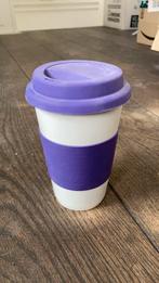 Koffie to go mok, Huis en Inrichting, Keuken | Servies, Ophalen, Zo goed als nieuw, Overige stijlen, Kop(pen) en/of Schotel(s)