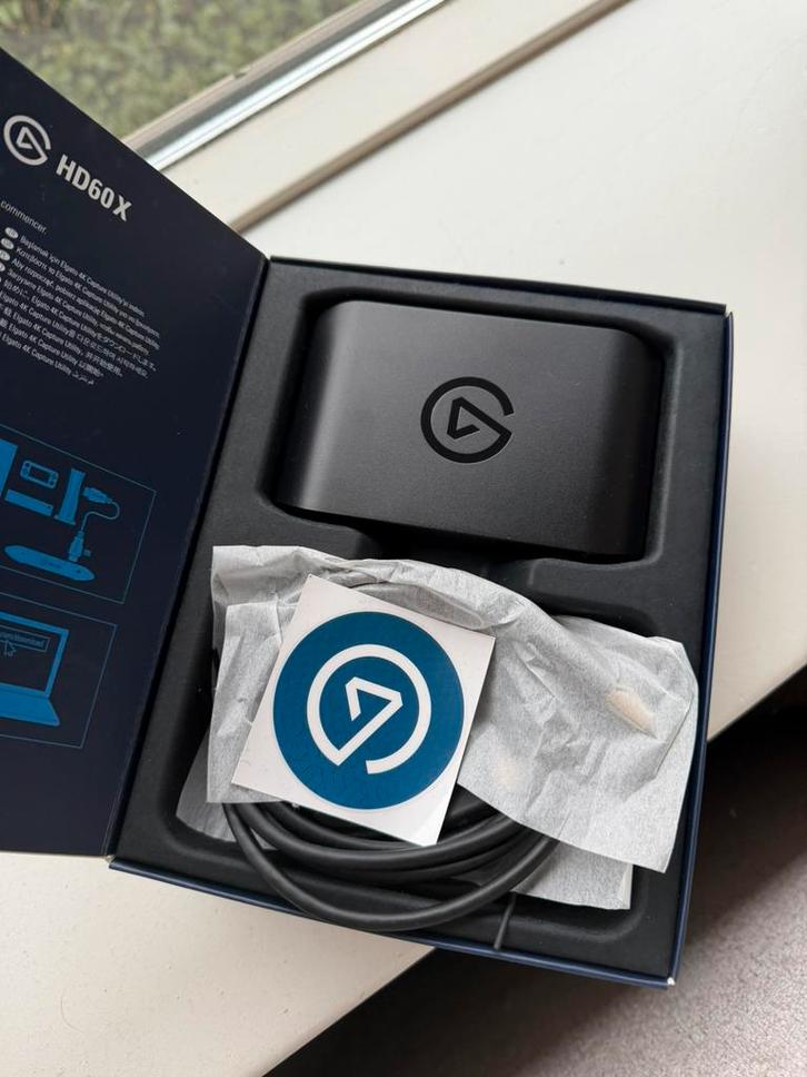 Elgato Game Capture HD60 X (met doos), Computers en Software, Capture cards, Zo goed als nieuw, Ophalen