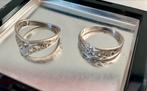 Twee zilveren filigraan ringen maat 17,5, Ophalen of Verzenden, Gebruikt, Zilver, Dame