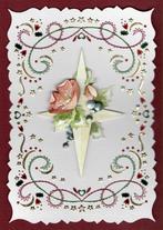 geborduurde 3D kaart met stickertjes nr 102, Ophalen of Verzenden, Nieuw, Kerst