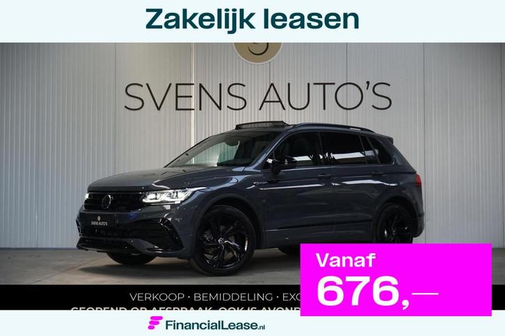 Volkswagen Tiguan 1.5 TSI R-Line Black Style Panodak|Delphin, Auto's, Volkswagen, Bedrijf, Lease, Financial lease, Tiguan, ABS