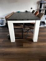 Eettafel set, Ophalen, Zo goed als nieuw, 4 tot 6 stoelen