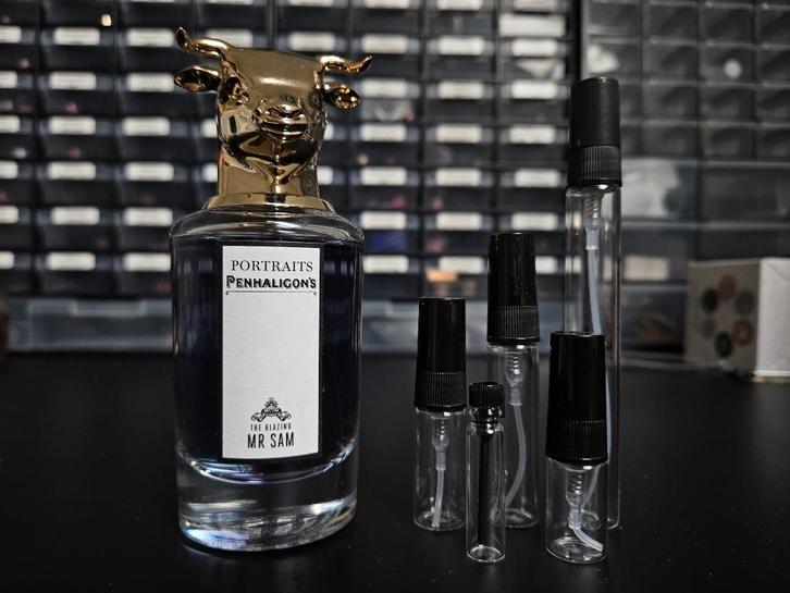 Penhaligon's The Blazing Mr Sam Parfum Sample Decant, Sieraden, Tassen en Uiterlijk, Uiterlijk | Parfum, Nieuw, Verzenden