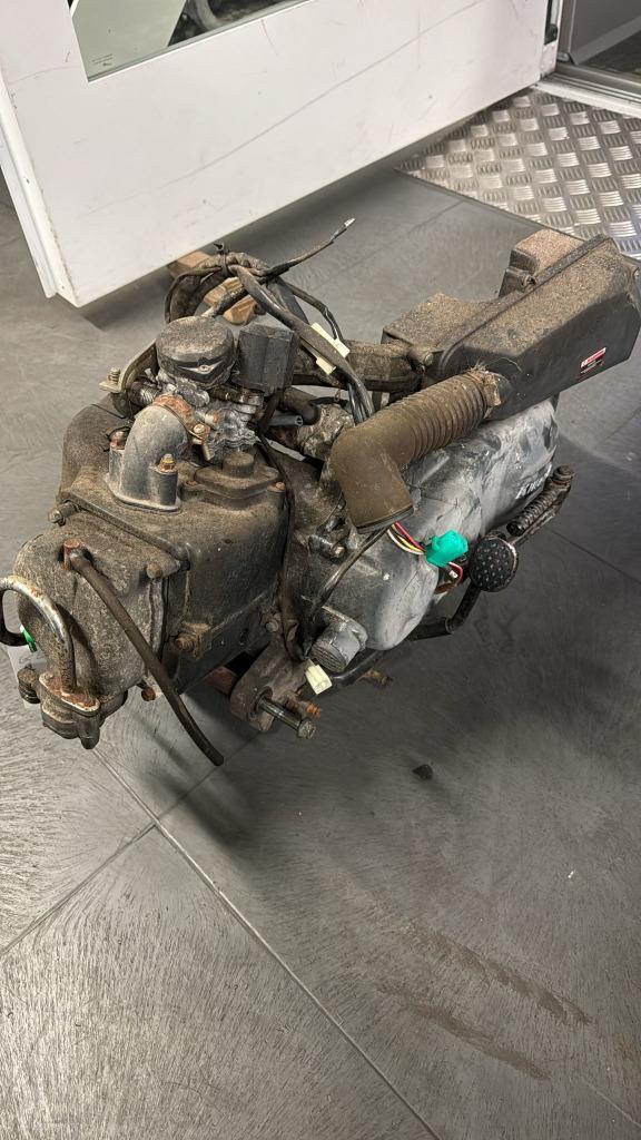 Motorblok gy6 retro/la souris/btc china lx 10 inch korte as, Fietsen en Brommers, Brommeronderdelen | Scooters, Gebruikt, Overige merken