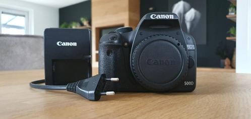 Canon EOS 500D Body - Spiegelreflex camera, Audio, Tv en Foto, Fotocamera's Digitaal, Gebruikt, Spiegelreflex, Canon, Geen optische zoom