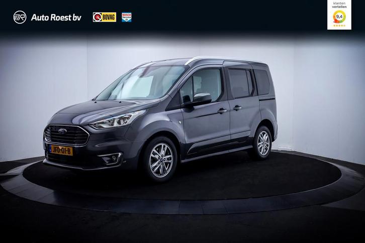 Ford Tourneo Connect 1.0 100Pk 5 Pers TITANIUM PANO | CAMERA, Auto's, Ford, Bedrijf, Te koop, Tourneo Connect, ABS, Achteruitrijcamera