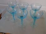 Vintage IKEA cocktailglas aqua chmapgne glazen Pralin, Ophalen of Verzenden, Huis en Inrichting