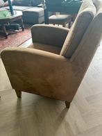 Mooie Suede Fauteuil - Comfortabel en Stijlvol, Huis en Inrichting, Fauteuils, Ophalen, Gebruikt, 75 tot 100 cm, 75 tot 100 cm