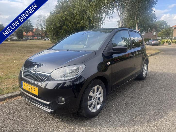 Skoda Citigo 1.0 Greentech Ambition 2017, Cruise, Airco, Blu, Auto's, Skoda, Bedrijf, Te koop, Citigo, ABS, Airbags, Airconditioning