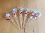 6x glass & shells cocktail stirrers, Ophalen of Verzenden, Nieuw, Feestartikel