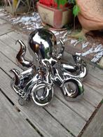 Beeld "Octopus 2" Verchroomd Kunststof Beeld, Ophalen of Verzenden