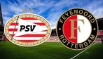 Twee tickets Johan Cruijff Schaal PSV-Feijenoord, Tickets en Kaartjes, Twee personen, Augustus