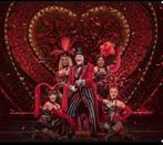 Moulin Rouge rij 3!!! 2 tickets Vrijdag 30 januari, Twee personen, Januari, Arrangement