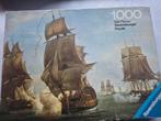 Ravensburger Puzzel - Zeeslag - 1000 stukjes, Ophalen of Verzenden, 500 t/m 1500 stukjes, Zo goed als nieuw