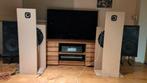 Open Baffle luidsprekers 'actief', Audio, Tv en Foto, Luidsprekers, Gebruikt, 120 watt of meer, Front, Rear of Stereo speakers
