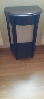 Wandtafeltje / Haltafeltje Donkerbruin, Ophalen