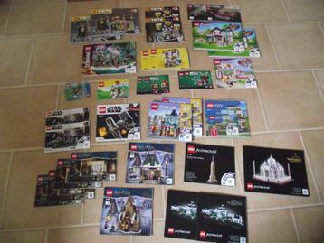LEGO bouwbeschrijving boekjes  beschikbaar voor biedingen