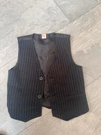Stijlvol zwart gestreept gilet voor kerst feestje maat 110, Kleding | Heren, Ophalen of Verzenden, Zo goed als nieuw, Overige maten