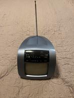 Nieuwe 5,5” zwart/wit portable Tv jaren 90 voeding 230 + 12V, Audio, Tv en Foto, Vintage Televisies, Nieuw, Overige merken, Ophalen of Verzenden