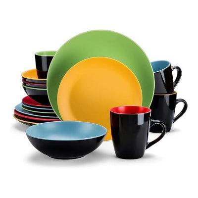 vancasso Allegro bordenset van po, Huis en Inrichting, Keuken | Servies, Nieuw, Overige typen, Overige stijlen, Keramiek, Ophalen of Verzenden