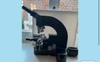 Wetzlar vintage microscoop 414440 met doos met onderdelen, Ophalen, Gebruikt, Minder dan 80 mm, Onderdelen of Toebehoren