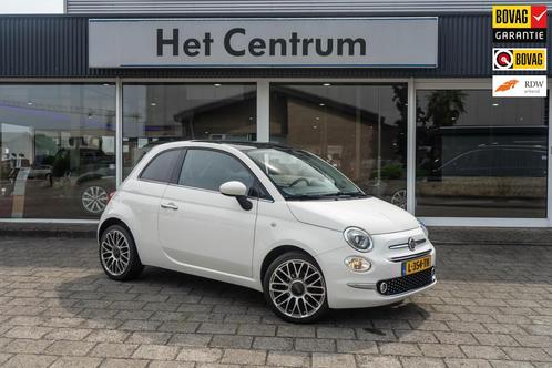 Fiat 500 1.2 Lounge Panorama - PDC - 17"lm velgen, Auto's, Fiat, Bedrijf, Te koop, ABS, Airbags, Airconditioning, Centrale vergrendeling
