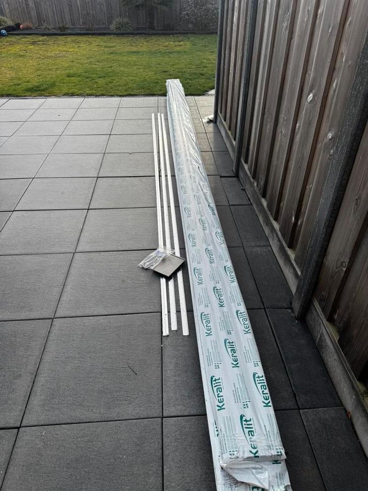 Keralit vergijsd ceder sponningdeel 190 classic nerf, Doe-het-zelf en Verbouw, Platen en Panelen, Zo goed als nieuw, Ophalen