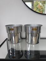 Rivièra Maison Pot Loft Zilver - Maat S 2 stuks!, Tuin en Terras, Bloempotten, Rond, Binnen, Ophalen of Verzenden, Zo goed als nieuw