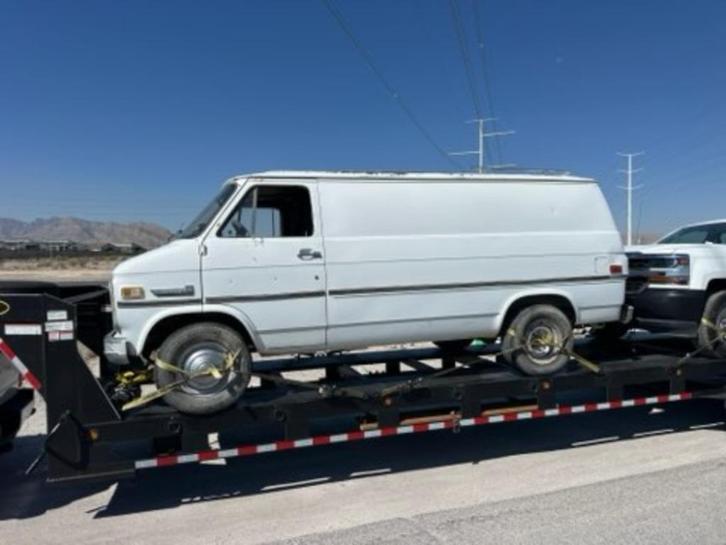 6 x chevy cargo van G20 G10 benzine en diesel, Auto's, Chevrolet, Particulier, Diesel, Euro 1, Overige carrosserieën, Automaat