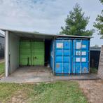 10 en 20 ft zeecontainers te koop met overkapping, Ophalen, 200 tot 400 cm, 3 ramen of meer, Schuur