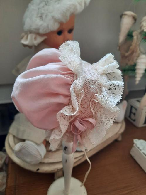 Bonnet Rose/blauw 18,50 per stuk., Antiek en Kunst, Curiosa en Brocante, Ophalen of Verzenden