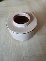 Mooie beige keramische vaas H&M home, Overige kleuren, Aardewerk of Porselein, Ophalen of Verzenden, Zo goed als nieuw