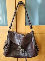 Vintage tas in nieuwstaat, Ophalen of Verzenden, Zo goed als nieuw, Bruin, Handtas