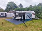 Dethleffs New Line 430DB 2002 incl. voortent + luifel, Caravans en Kamperen, Caravans, Standaardzit, Particulier, Dethleffs, Tot en met 4