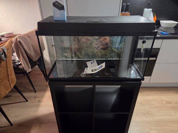 Aquarium Juwel primo 110 zwart, Dieren en Toebehoren, Vissen | Aquaria en Toebehoren, Zo goed als nieuw, Leeg aquarium, Ophalen