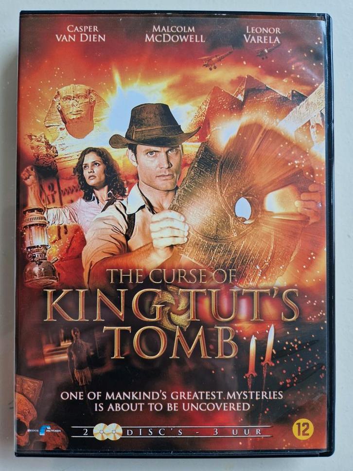 The Curse of King Tut's Tomb [2-DVD-SET] Avontuur, Cd's en Dvd's, Dvd's | Tv en Series, Zo goed als nieuw, Actie en Avontuur, Vanaf 12 jaar
