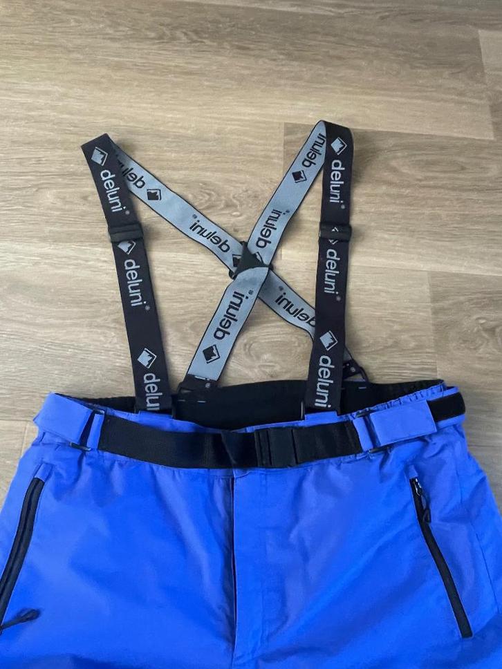 Ski broek Deluni maat L, Kleding | Heren, Wintersportkleding, Zo goed als nieuw, Jack, Maat 52/54 (L), Ophalen of Verzenden