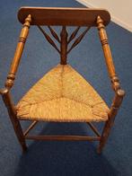 Driepoot stoeltje, Ophalen, Gebruikt, Bruin, Hout