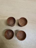 eierdoppen hout 4x,, Verzamelen, Ophalen of Verzenden