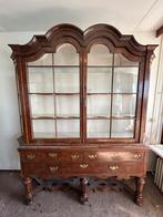 Antieke Kast 1880 met Glazen Deuren en Lades - Prachtstuk!!, Ophalen